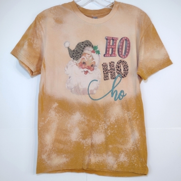 Next Level Tops - Next Level women's Christmas ho ho ho small shirt